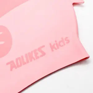 Aolikes Waterproof Stretchy Swim Cap For Girl Boy Baby Kids Children 2023 Newest Design Wholesale Customized Logo Printing