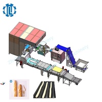 Machine à pain automatique QINLI haute capacité, ligne de formage de pâte à baguette avec acier inoxydable 304 de qualité alimentaire