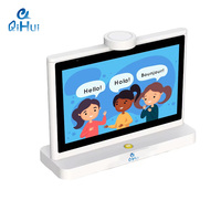 Haut-parleur traducteur vocal intelligent Android IPS 10,1 pouces avec IA, traduction en temps réel pour 37 langues, service de bureau face à face