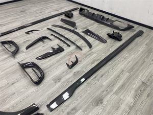 Para mercedes-benz W223 <span class=keywords><strong>Maybach</strong></span> <span class=keywords><strong>S480</strong></span> S580 S680 actualización M estilo fibra de carbono labio frontal faldón lateral difusor alerón trasero ventilación de aire - Product Image 6