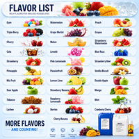 Concentré de saveur de fruits de qualité supérieure, de qualité alimentaire, pour chicha et tabac