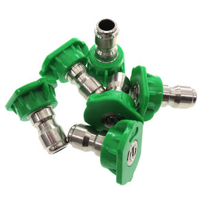 Boquilla de Desconexión Rápida Verde de 1/4 de Pulgada, Accesorios Universales para Lavadora a Presión, Punta de Pulverización para <span class=keywords><strong>Pistola</strong></span> de Pulverización de Automóviles - Product Image 6