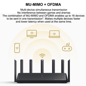 เราเตอร์ <span class=keywords><strong>WiFi</strong></span> 6000Mbs เครื่องขยายสัญญาณอิสระ6ช่องสัญญาณ2.4เราเตอร์ไร้สาย5G ของแท้ <span class=keywords><strong>AX6000</strong></span> - Product Image 6