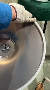 Round <strong>Tulip</strong> Coffee <strong>Table</strong> Stylish and Elegant Perfect for Small Spaces Offices Gaming Desks Living Room and Leisure Areas - Product Image 6