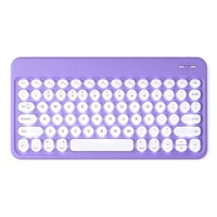 Versi Z30 Berlampu, Tombol Bulat Keyboard BT 10-inci, 78 Tombol Port Pengisian Daya TYPE-C
