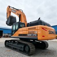 Harga Pabrik Excavator Crawler 37000kg, Bucket 1.8m³, Performa Tinggi, Heavy-Duty, Hidrolik Kawasaki, Mesin Cummins untuk Proyek Pertambangan