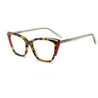 Grandes montures de lunettes en acétate pour femmes Vente en gros