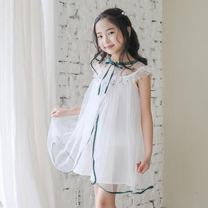Nuevos Productos: Vestidos de Novia Blancos Estilo Egipcio para Niñas, Diseños de Cuello Inspirados en Diseñadores, Compra Directa de China - Product Image 2