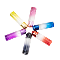 Vente en gros de flacons de parfum en verre transparent dégradé personnalisés avec logo, 30 ml, 50 ml, 100 ml, avec emballage en boîte cadeau
