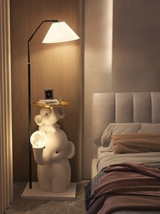 HJ HOME Grand Plateau Décoratif Éléphant pour le Salon, Utilisation Extérieure, Veilleuse, Nouvelle <span class=keywords><strong>Maison</strong></span>, Matériau Résine, <span class=keywords><strong>Lampadaire</strong></span> Led - Product Image 2