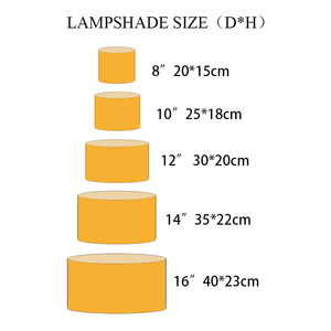 Khung bán buôn thiết kế mới Vòng vải bảng chụp đèn - Product Image 2