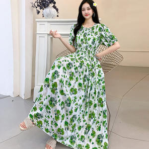 2025 all'ingrosso tradizionale <span class=keywords><strong>donna</strong></span> etnica abito da Rayon cotone africano <span class=keywords><strong>abbigliamento</strong></span> 3D stampa musulmana Casual <span class=keywords><strong>donna</strong></span> Abaya - Product Image 3