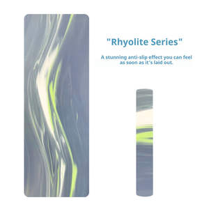 Tapete de <span class=keywords><strong>Yoga</strong></span> Ecológico Multicolor con Antideslizante de 5mm, PU Impreso, Caucho Natural, Contraste de Color - Product Image 1