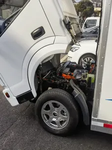 Plateforme de châssis de camion électrique modulaire plat pur 4T OEM Brogen avec moteur 30/60 kW et batterie 46 kWh pour la fabrication - Product Image 5