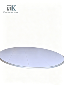 Panel de Piso Redondo de Aluminio RK para Decoración de Bodas, Estilo Minimalista - Product Image 1