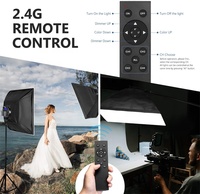 Photographie Studio Photo accessoires équipement Portable 50x70cm boîte à lumière Kit d'éclairage avec support