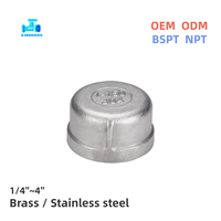 Bouchons en acier inoxydable 304 NPT BSPT 1/4''~4'' à filetage mâle/femelle, raccords de tuyauterie en acier inoxydable pour gaz, huile, eau, plomberie OEM ODM