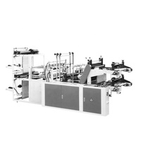 Machine automatique à grande vitesse contrôlée par ordinateur pour la fabrication de sacs en plastique et de sacs T-shirt, avec roulement de moteur, thermoscellage et découpe à froid