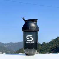 Nouveau shaker à protéines en gros pour PC, pour le sport, la remise en forme, le mélange de milkshake, design étanche et scellé, logo personnalisé