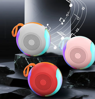 Nouvelles enceintes miniatures sans fil RGB 5.4 avec radio FM, lecteur TF/USB, portables, étanches, super basses, woofer, AirPlay, DC, en plastique