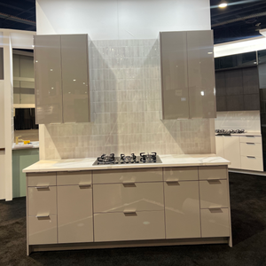 Tùy chỉnh phong cách hiện đại RTA độ bóng cao gấp gỗ Tủ Bếp thiết lập mềm đóng ngăn kéo melamine Board carcase - Product Image 5