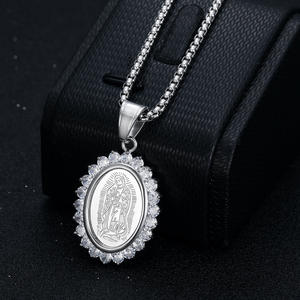 Trendy Gift Waterproof Tarnish Free <b>Stainless</b> <b>Steel</b> Fashion Jewelry Pendant <b>Necklaces</b> for <b>Men</b> - Product Image 5
