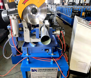 Machine de fabrication de tubes ronds en <span class=keywords><strong>acier</strong></span> inoxydable de haute précision à prix d'usine / Ligne de production de tubes avec PLC et moteur de 5,5 kW - Product Image 3