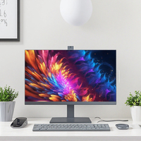 Computadora de Escritorio Todo en Uno HOPESTAR DN2381 con Pantalla LCD IPS de 23.8/27 Pulgadas, Procesador Core I3/i5/i7/i9, DDR4/DDR5 8GB/16GB, SSD/HDD 256GB/512GB/1TB, Windows