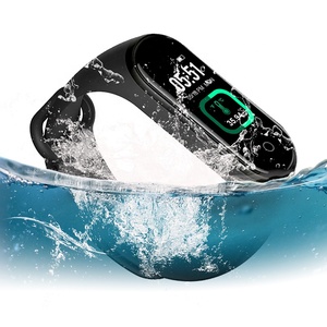 <span class=keywords><strong>M4</strong></span> Pro Pulsera Inteligente Termómetro IP67 Rastreador de Fitness Banda Deportiva Ritmo Cardíaco Monitor de Presión Arterial Brújula Función de Calendario - Product Image 4