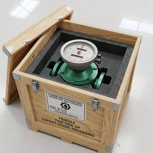 Débitmètre à engrenages ovales de haute précision | Débitmètre de liquide avec corps en fonte pour huiles lourdes et diesel - Product Image 2