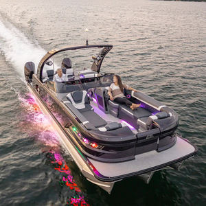 Accessorio Ecocampor per la pesca popolare pontone <span class=keywords><strong>barca</strong></span> OEM/ODM Houseboat rimorchio motore accessorio Yacht più popolare in fibra di vetro - Product Image 1