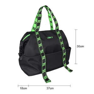 Large Capacity Casual Weekender Night Travel Duffel Waterproof Oxford Polyester Sports Gym Tote Shoe Compartment <b>String</b> Closure - Product Image 6