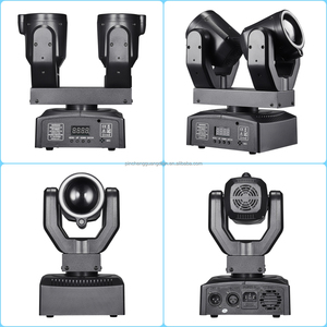 Đèn sân khấu di động LED hai đầu công suất cao 100W với hiệu ứng RGBW, laser xanh & dải đèn RGB - Product Image 2