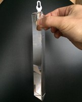 Prisme triangulaire en cristal K9 de qualité supérieure pour lustre, vente en gros, autres articles en cristal, artisanat en cristal K9, prisme triangulaire en cristal K9