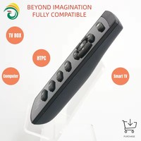 Control Remoto Universal Inteligente de 10 Botones, Color Negro, con Alcance de 8-18m para Lámparas, Aire Acondicionado, TV Box, Compatible con Personalización