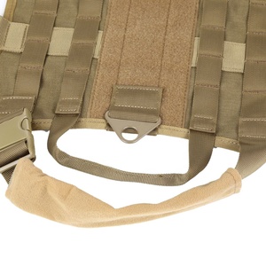 Harnais réglable pour animaux de compagnie, longue laisse pour chien, gilet tactique pour chien, poitrine et <span class=keywords><strong>dos</strong></span> imperméables - Product Image 4