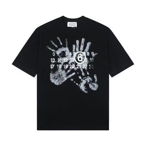 Camiseta de Manga Corta con Cuello Redondo y Estampado Digital de Gato, Estilo Holgado, para Hombre y Mujer, Maison MM6, Nueva Colección 2026 - Product Image 3