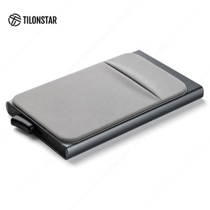 TILONSTAR TVC107, tarjetero personalizado de alta calidad OEM, billetera de aluminio, tarjetero de crédito de identificación, diseño de billetera emergente - Product Image 3