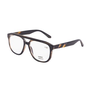 Gafas de Lectura con Marco Grande para PC, Diseño Cuadrado, Gafas Presbicia, Lectoras con Logotipo Personalizado, Gafas de Lectura para Hombre para Conducir y Oficina - Product Image 3