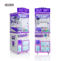 Machine à griffes pour poupées avec des prix excitants et un jeu de poussée de pièces pour enfants, Nouveauté