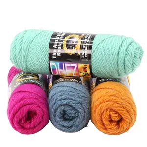 china baby soft fancy dying hand knitting yarn crochet cotton acrylic blend yarn