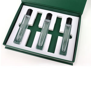 5ml 10ml bouteilles de parfum vides rouleau sur bouteilles d'échantillon de parfum rechargeables bouteille cadeau de parfum en verre cosmétique avec emballage en boîte - Product Image 6