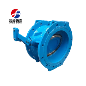 Kiểm tra van DN100 PN16 sắt dễ uốn wcb gg25 ggg50 Carbon thép đúc mặt bích kiểm tra van nghiêng đĩa kiểm tra van - Product Image 1