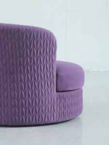 Stile moderno per il tempo libero in velluto <span class=keywords><strong>viola</strong></span> schienale divano divano soggiorno divano singolo per Hotel appartamento casa <span class=keywords><strong>camera</strong></span> da letto mobili - Product Image 5