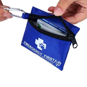 Trousse de premiers secours compacte, équipement de survie en plein air, sac médical portable, kit d'urgence pour le camping et la randonnée, personnalisable - Product Image 4