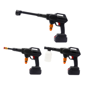 Nettoyeur haute pression <span class=keywords><strong>sans</strong></span> fil portable, batterie lithium 21V 3000mAh, pistolet de lavage de voiture à main, canon à mousse, 10 bars, pour le <span class=keywords><strong>nettoyage</strong></span> de la maison et du jardin - Product Image 5