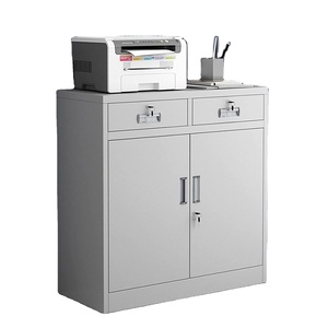 Steel Storage Cabinet Metal File Cabinet With 2 Drawers