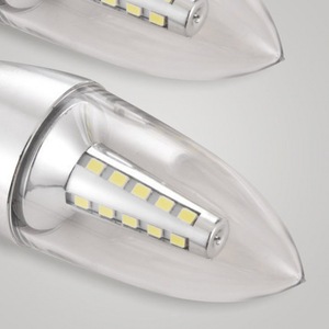 LED Candle Bulb 5W E14 Gold Base For Home <b>Lighting</b> - Product Image 4