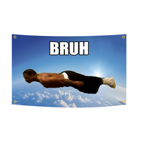 Gran oferta, diseño de logotipo personalizado, banderas, trébol de cuatro hojas, sin decoloración, impresión a doble cara, campaña publicitaria, pancarta al aire libre - Product Image 3