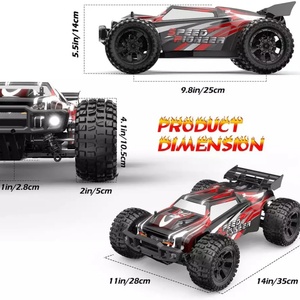 รถบรรทุกมอนสเตอร์ RC โลหะความเร็วสูงรุ่นพิเศษ 9206E รถบังคับวิทยุสำหรับผู้เชี่ยวชาญ รถแข่งดริฟท์ SUV สำหรับเป็นของขวัญ - Product Image 6